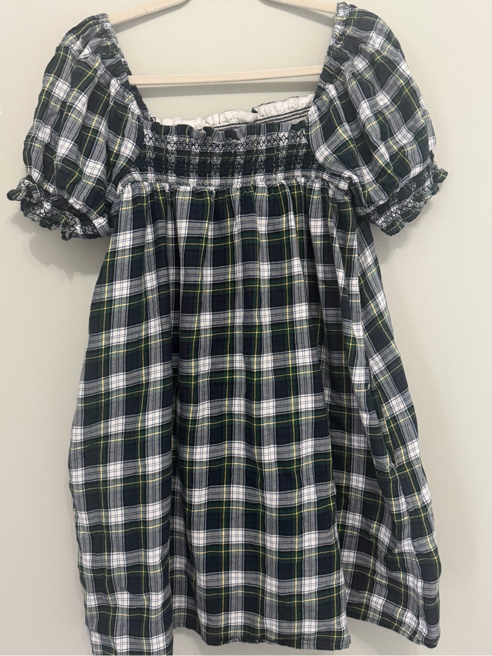 Mudd Girls Plaid Mini Dress Size Large